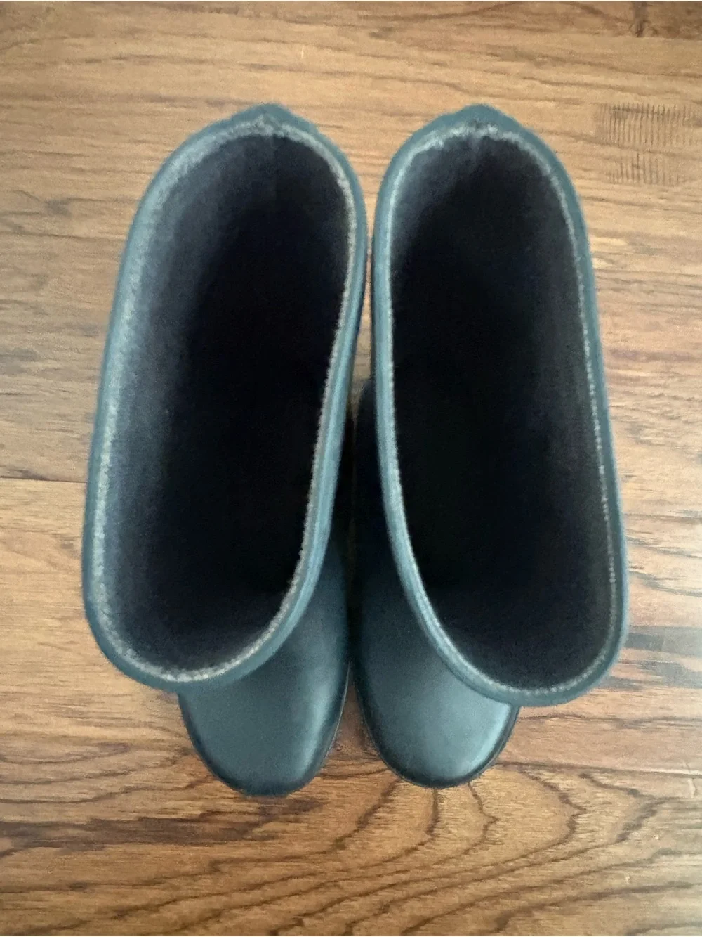 Hunter navy boots